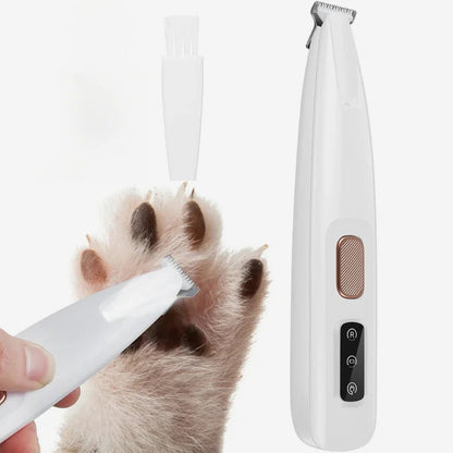Waterdichte Hondentondeuse met LED-lamp voor Dierenhaar Knippen
