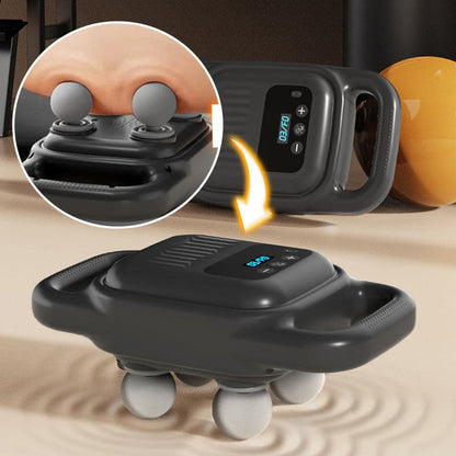 Massageapparaat Fascial Gun 4-Koppig voor Spierherstel en Ontspanning