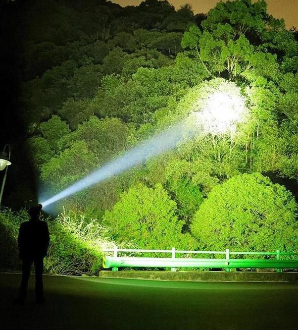 Krachtige Oplaadbare Zaklamp Superhelder Waterdicht