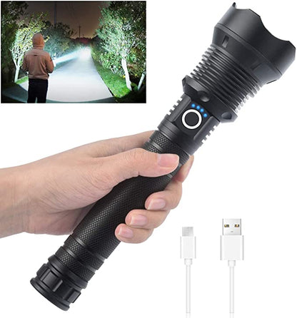 Krachtige Oplaadbare Zaklamp Superhelder Waterdicht