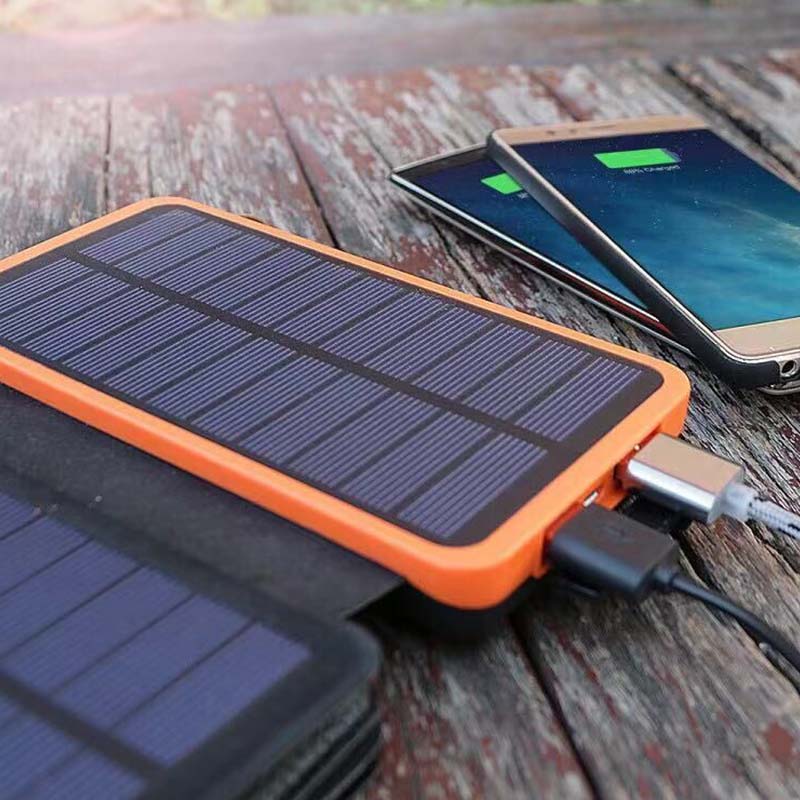 Opvouwbare Zonnebank Waterdicht en Draagbaar met USB