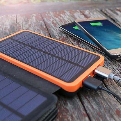 Opvouwbare Zonnebank Waterdicht en Draagbaar met USB