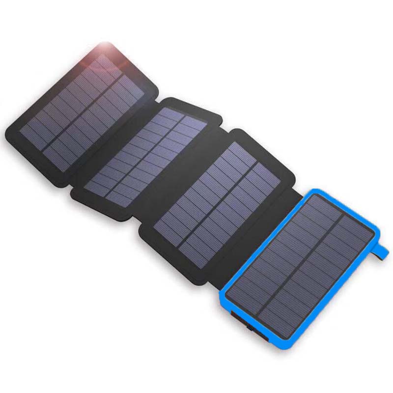 Opvouwbare Zonnebank Waterdicht en Draagbaar met USB
