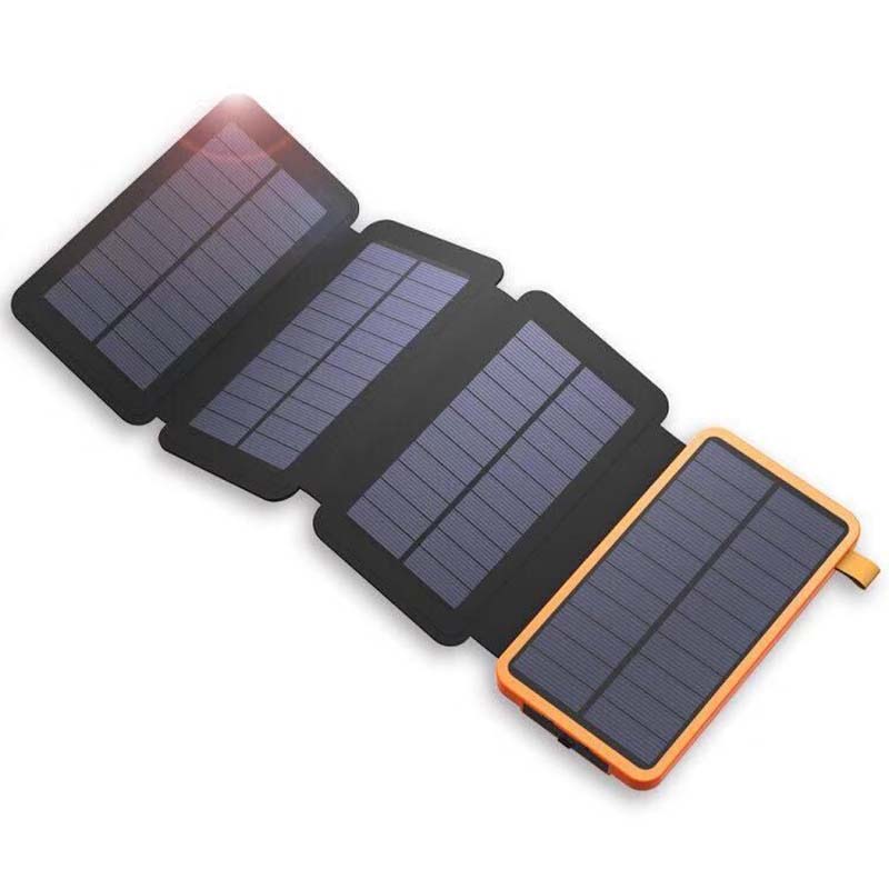 Opvouwbare Zonnebank Waterdicht en Draagbaar met USB