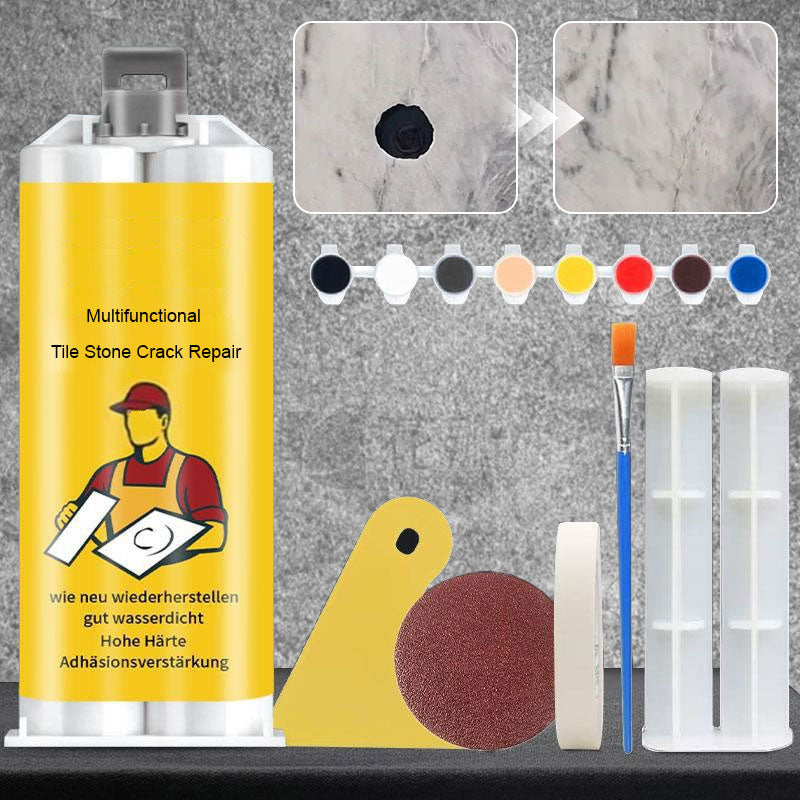 Tegelreparatieset voor Steen en Tegelbreuken Eenvoudig te Gebruiken