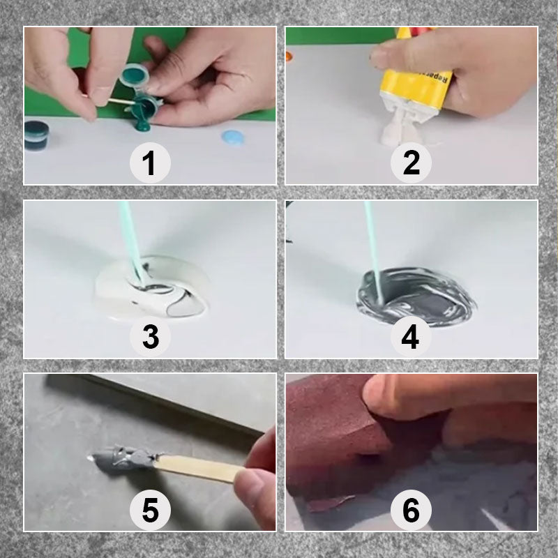 Tegelreparatieset voor Steen en Tegelbreuken Eenvoudig te Gebruiken