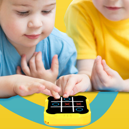 Tic-Tac-Toe Puzzelset Luxe Houten Spelbord voor Volwassenen