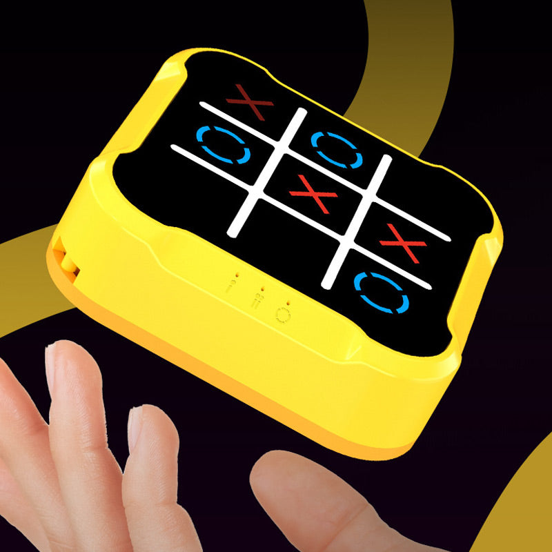 Tic-Tac-Toe Puzzelset Luxe Houten Spelbord voor Volwassenen