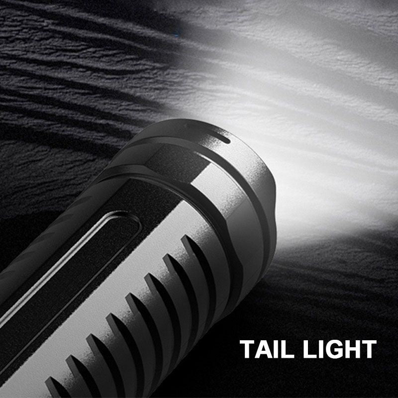 Krachtige Zaklamp met Zoomfunctie en Laserpointer