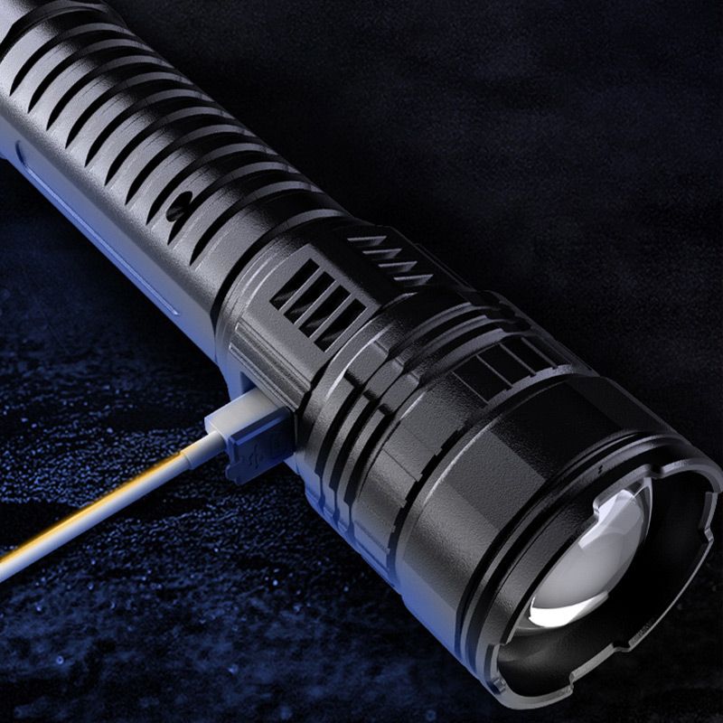 Krachtige Zaklamp met Zoomfunctie en Laserpointer