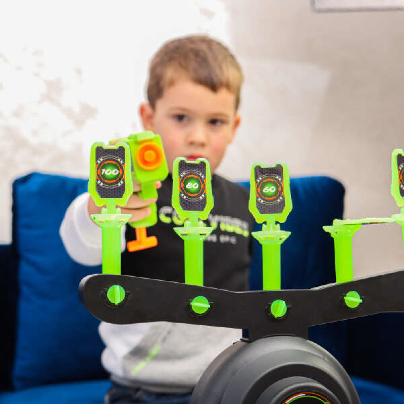 Glow-in-the-Dark Schietset voor Kinderen met Doelen