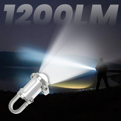 Mini LED Zaklamp 1200 Lumen Waterdicht Ultra Helder