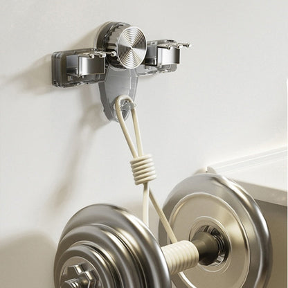Tandenborstelrek 4-Vak met Sterke Vacuümzuiging Elegant Design