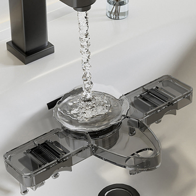 Tandenborstelrek 4-Vak met Sterke Vacuümzuiging Elegant Design