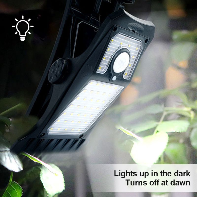 Zonne-Energie Clip-Lamp met LED Verlichting Eenvoudig te Installeren