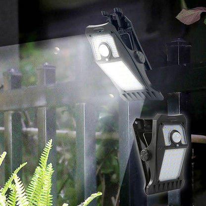 Zonne-Energie Clip-Lamp met LED Verlichting Eenvoudig te Installeren