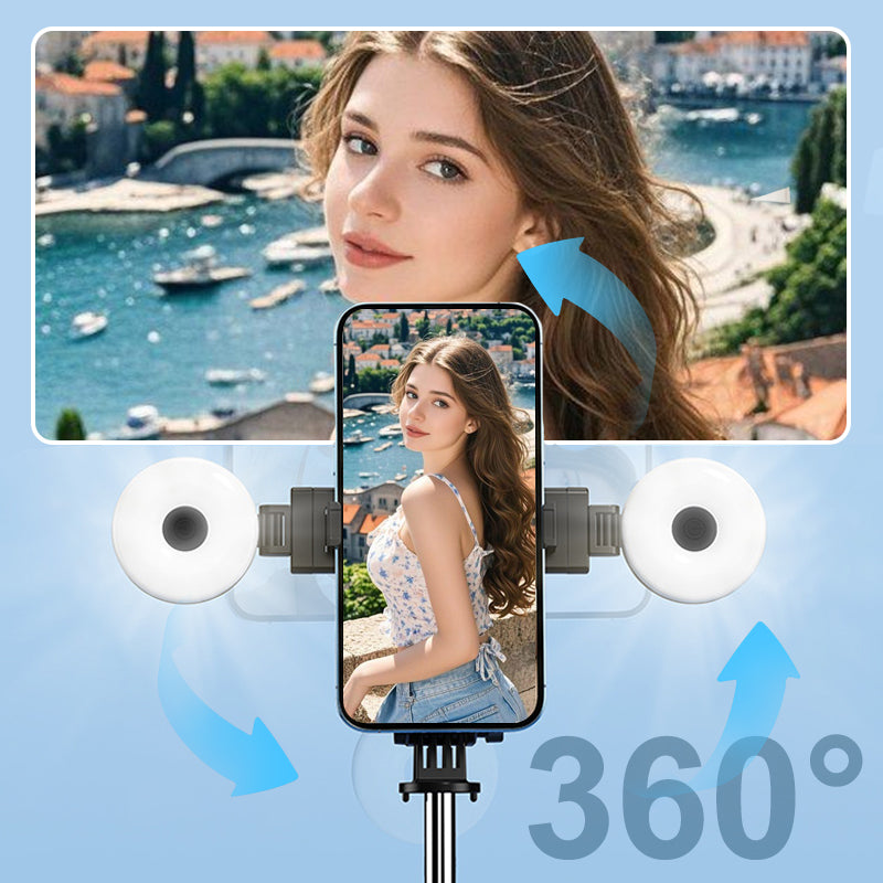 Selfie Stick met LED Licht en Statief voor Perfecte Fotos