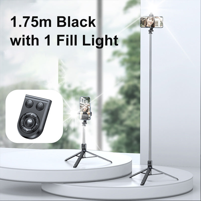 Selfie Stick met LED Licht en Statief voor Perfecte Fotos