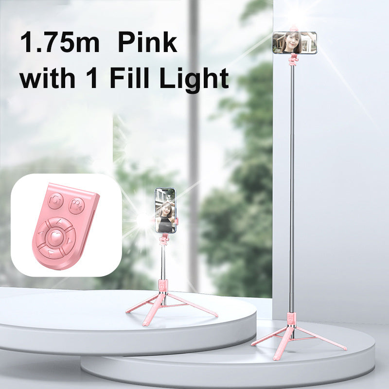 Selfie Stick met LED Licht en Statief voor Perfecte Fotos
