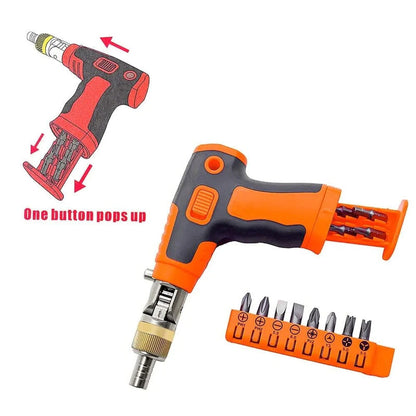 Magnetische Ratchet Schroevendraaierset Luxe Set Precisie Kracht