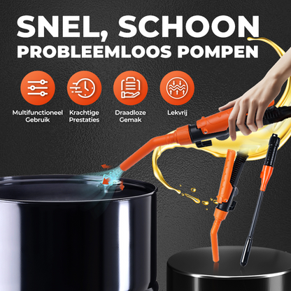 Draadloze Vloeistofoverdrachtpomp Efficiënt en Draagbaar