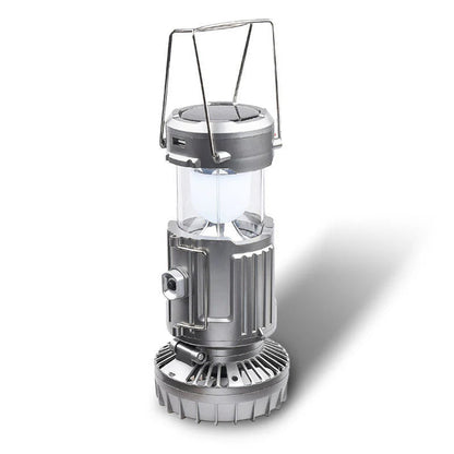 ZonneLicht Ventilator 2 in 1 voor Buiten en Kamperen