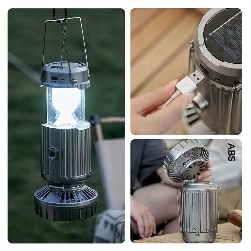 Zonnepaneel met Ventilator 2-in-1 Modern Design