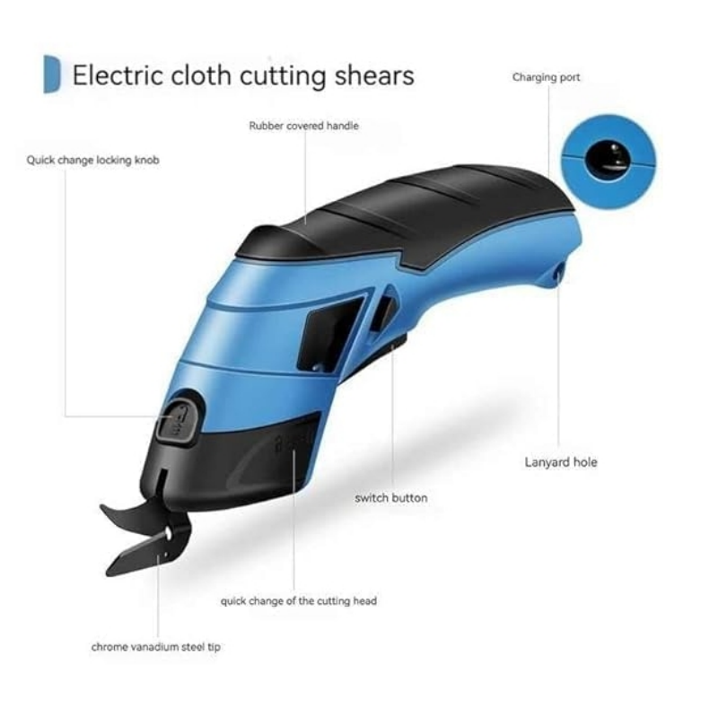 Elektrische Schaar Oplaadbaar Precies Knippen