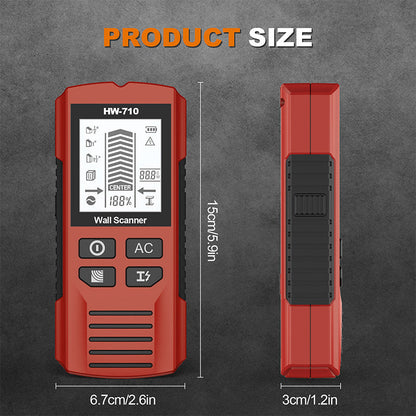 Handheld Metaaldetector LuxMetal Pro met Wanddetectie