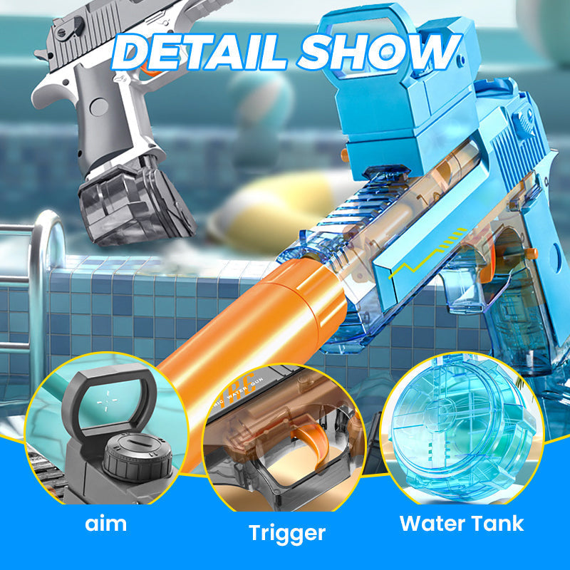 Krachtig Waterpistool voor Buitenplezier met Sterke Stralen