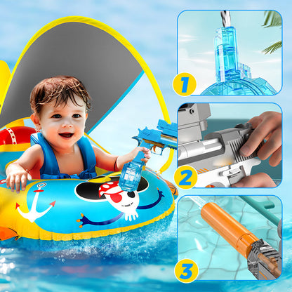 Krachtig Waterpistool voor Buitenplezier met Sterke Stralen