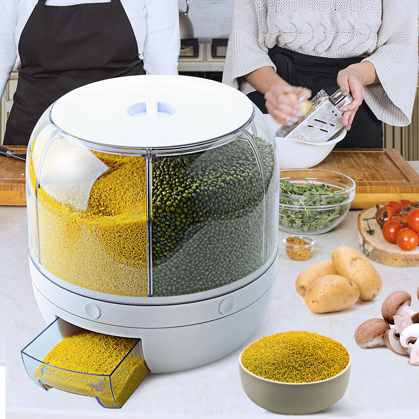 Granola Opbergdoos met Deksel voor Keuken
