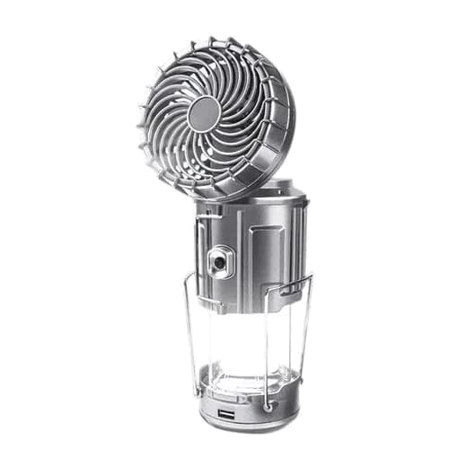LED Lantaarn 6-in-1 Draagbaar met Ventilator en Oplader - Velinix