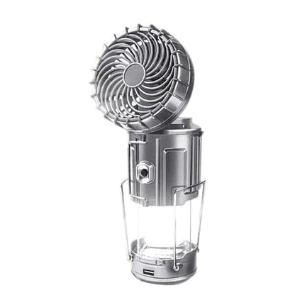LED Lantaarn 6-in-1 Draagbaar met Ventilator en Oplader - Velinix