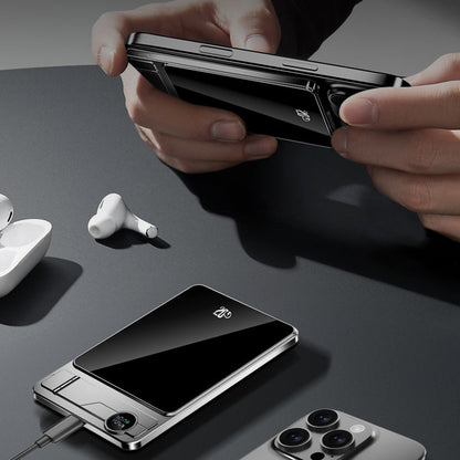 Magnetische Powerbank 2-in-1 met Standaard voor Smartphone