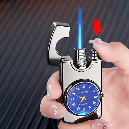Opblaasbare Aansteker Winddicht Metalen Luxe Design