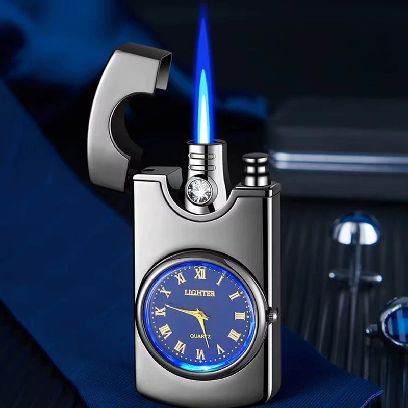 Opblaasbare Aansteker Winddicht Metalen Luxe Design