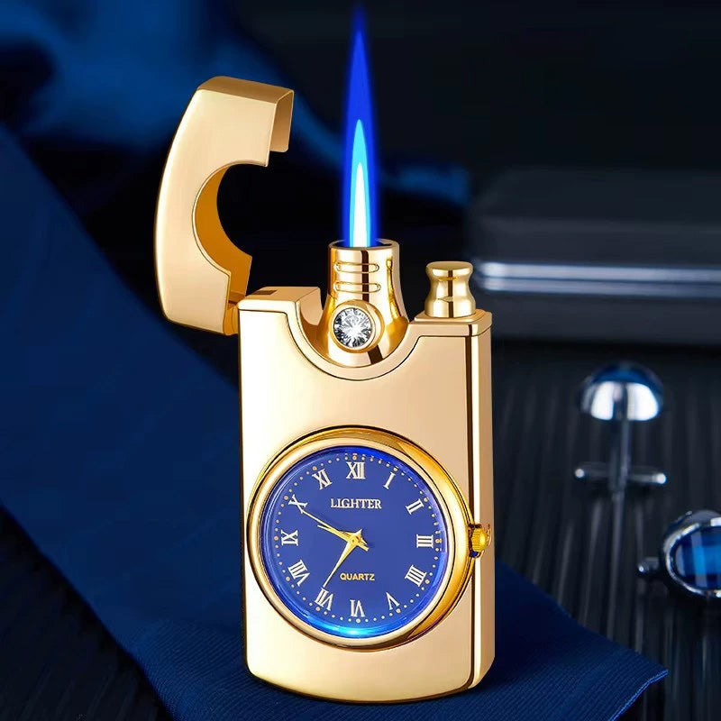 Opblaasbare Aansteker Winddicht Metalen Luxe Design