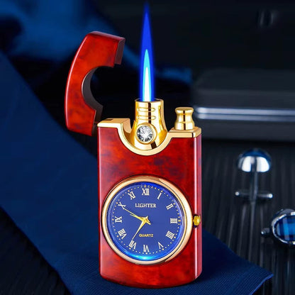 Opblaasbare Aansteker Winddicht Metalen Luxe Design