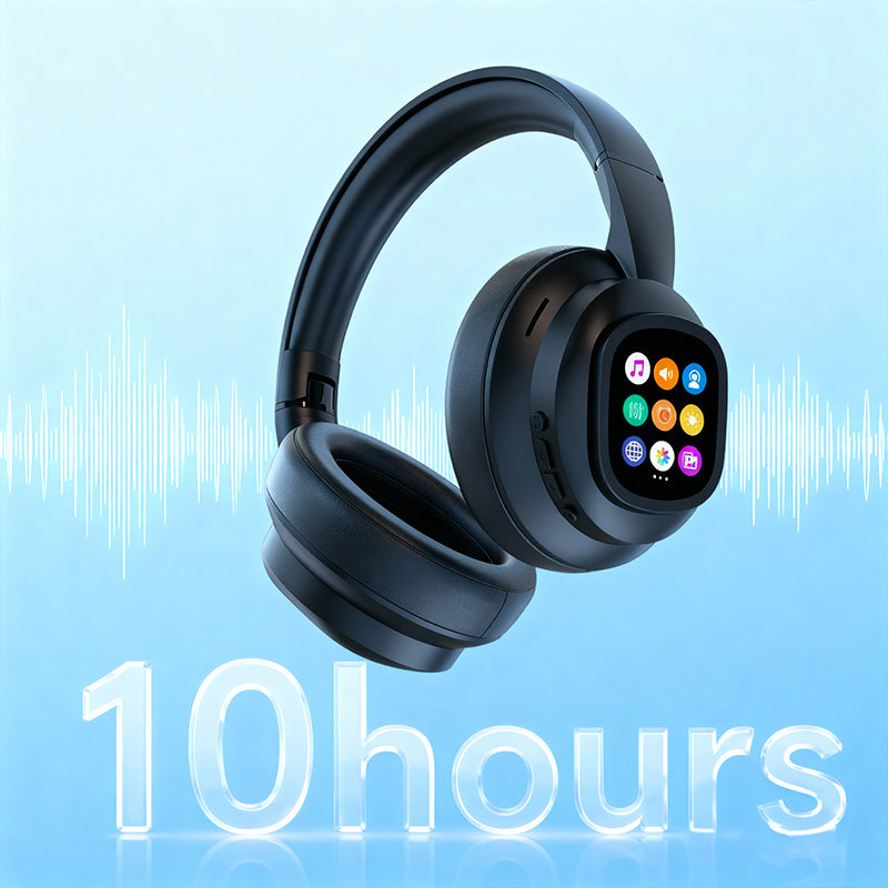 Bluetooth Koptelefoon met Microfoon en Display