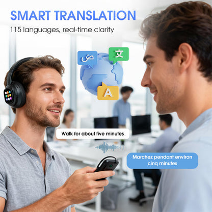 Bluetooth Koptelefoon met Microfoon en Display