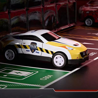 Mini Garage Speelset met 48 Mini Auto's en Garage voor Kinderen