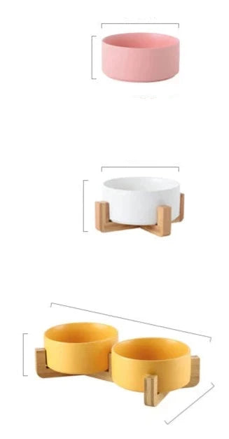 Keramische Kattenschalen Elegante Stabiele Kommetjes voor Katten