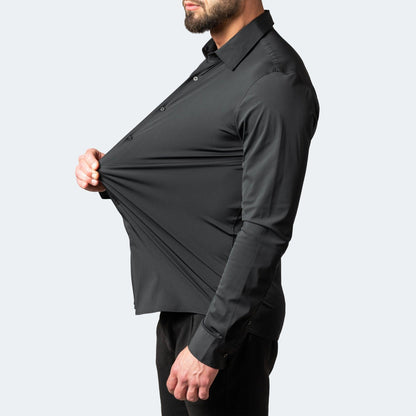 Stretchoverhemd voor Mannen - Ademend en Kreukvrij Comfort