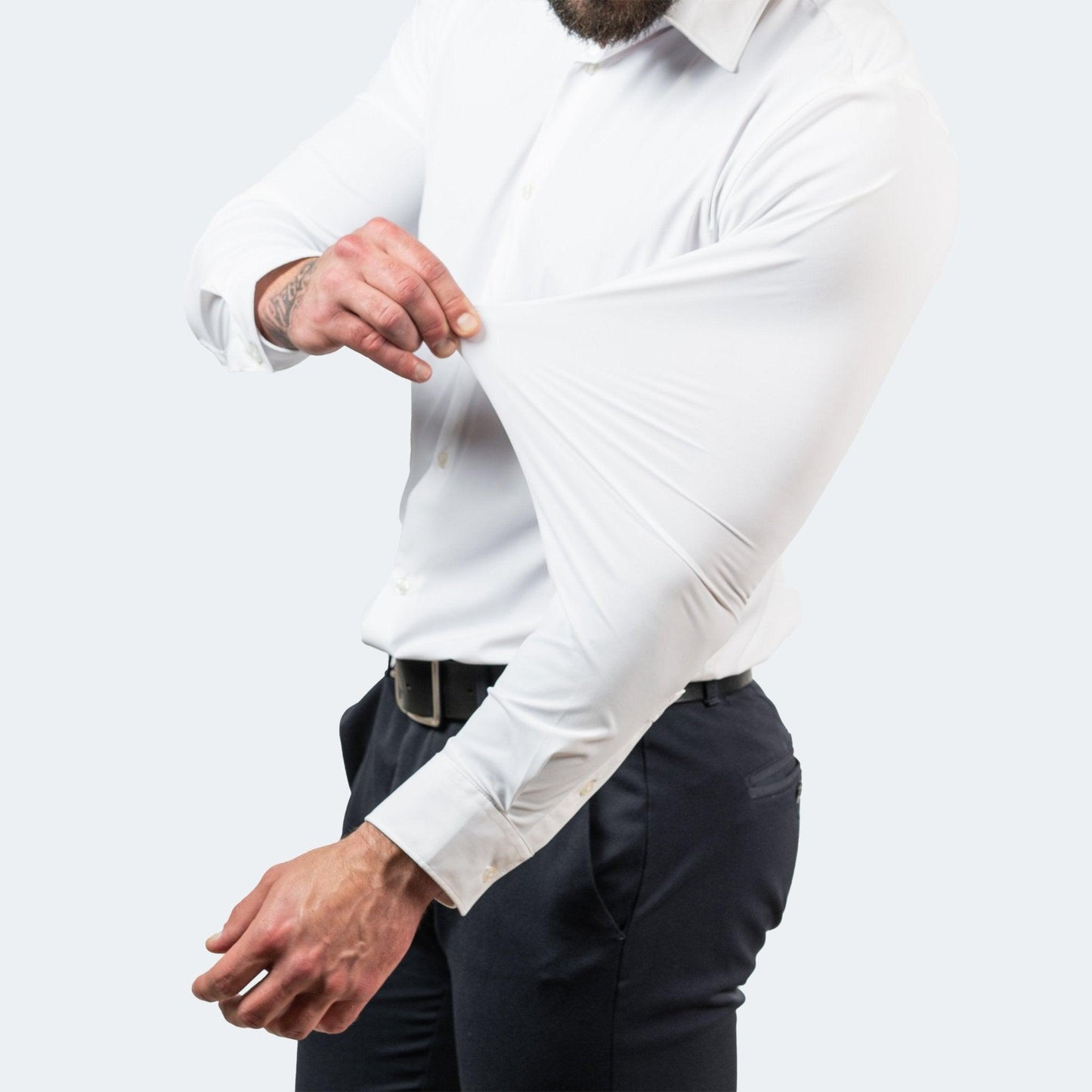 Stretchoverhemd voor Mannen - Ademend en Kreukvrij Comfort
