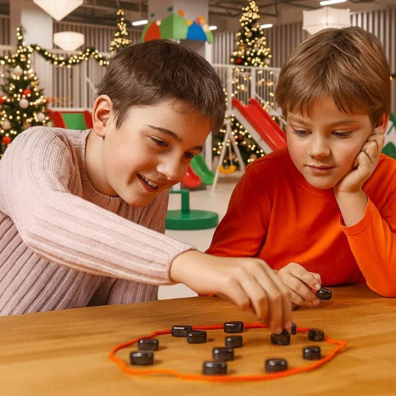 Magnetisch Schaakspel met Sterke Magneten en Opbergzak