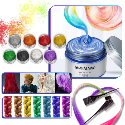 Haarwax Tijdelijke Haarkleur Levendige Kleuren