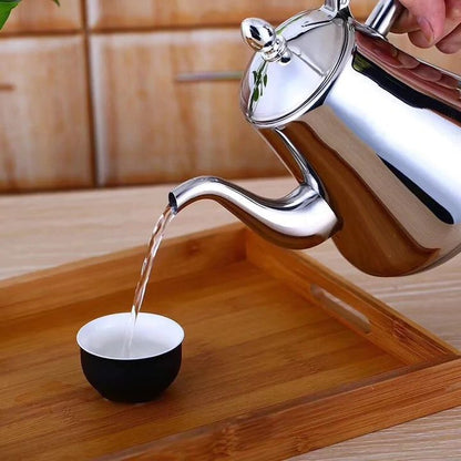 Inductie Waterkoker RVS met Ingebouwd Waterfilter
