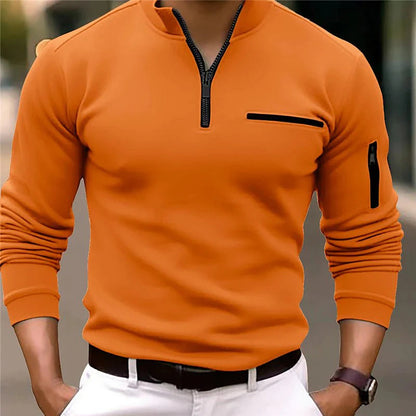 Variant image for Gents™ – Heren Kwart-Zip Trui van Premium Materiaal voor Stijlvol Comfort-10