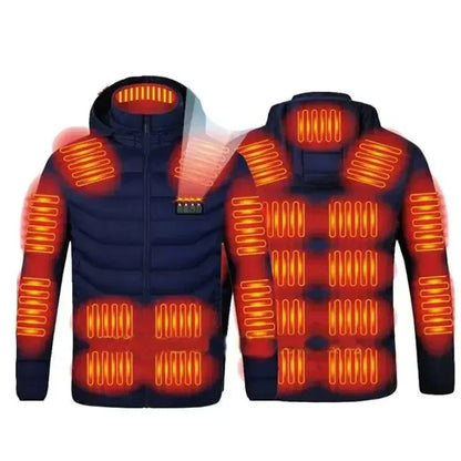 Beheizbare Winterjas Warm voor Dames en Heren - Velinix